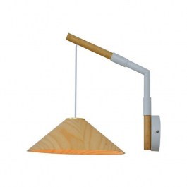 Wall Lamp MQ13W130NW 1Χ GX53 30Χ40Χ32 Natural Aca Decor NATURAL