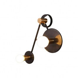 Wall Lamp OD742W74BM 2ΧΕ27 18Χ74X23 Black Aca Decor BLACK