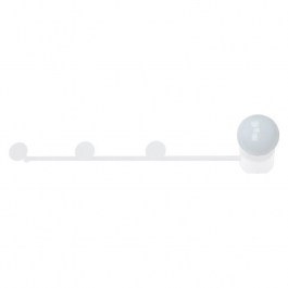 Φωτιστικό Τοίχου - Απλίκα ZM711W66WH 1ΧΕ27 66Χ7Χ8 White Aca Decor WHITE