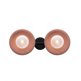 Wall - Ceiling Light HL4302W47BC 2ΧG9 20X47X18 Copper-Black Aca Decor COPPER