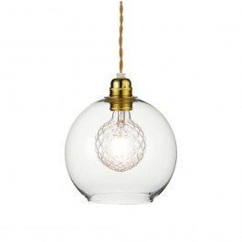 Pendant Lamp V3643320CL 1ΧΕ27 Φ20ΧΗ120CM Pythia Clear Aca Decor CLEAR