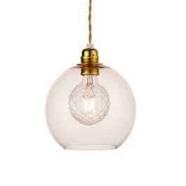 Pendant Lamp V3643320LP 1ΧΕ27 Φ20ΧΗ120CM Pythia Pink Aca Decor PINK