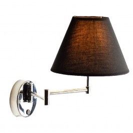Wall Lamp SUWB01B 1ΧΕ27 Suwon Black Aca Decor BLACK