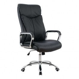 Καρέκλα Γραφείου Διευθυντική 63x80x(118-126) HM1093.01 Black BLACK