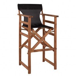 Stool Directors Limnos HM10374.05 Black 58x58x118cm BLACK
