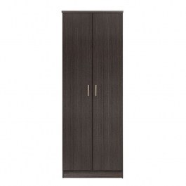 Ντουλάπα 60Χ42Χ180 Με Τρία Ράφια HM337.01 Zebrano ZEBRANO