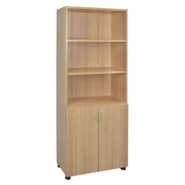Βιβλιοθήκη Γραφείου Επαγγελματική Natural HM2055.11 80Χ40Χ190