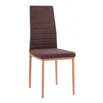 Καρέκλα Lady HM0037.13 Brown 40x48x95 εκ. Σετ 4τμχ