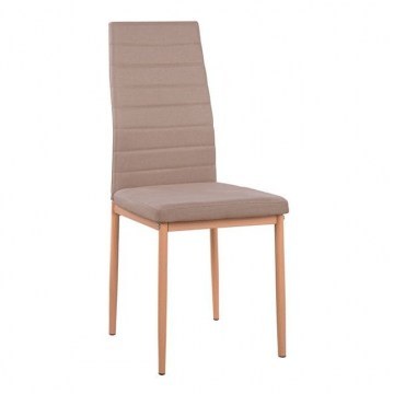 Καρέκλα Lady HM0037.14 Beige 40x48x95 εκ. Σετ 4τμχ