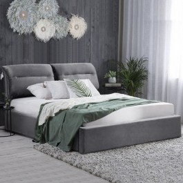 Bed Kendra Grey With Storage Room 160X200 HM565.01 GREY