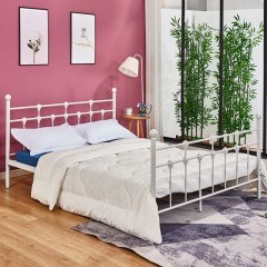 Bed 150Χ200 White HM575.02