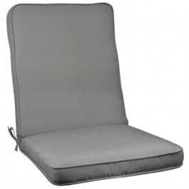 Μαξιλάρι Καρέκλας Chios HM11238.10P 117(45+72)x45x6cm Grey GREY