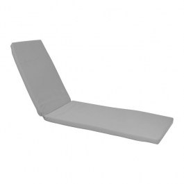 Pillow Beach Sunbed Chios Grey HM11234.10P 196(117+1+78)x58x5 cm. GREY