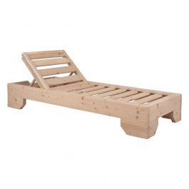 Beach Sunbed Macedonia HM5646.02 Natural 204X77,5X29Y cm. SAND