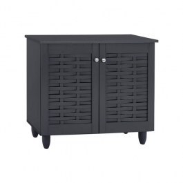 Shoe Closet-Cabinet Cassiope HM2208.10 77x34x67,5cm Grey GREY