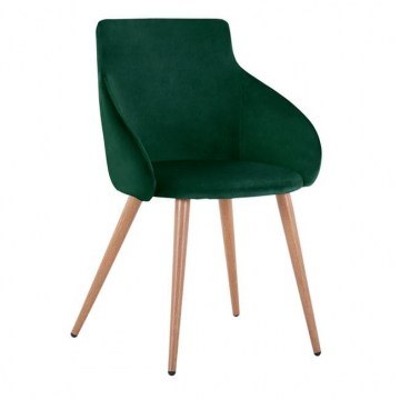 Armchair Ivy Dark Green HM8546.03 55x55x80Υ cm.