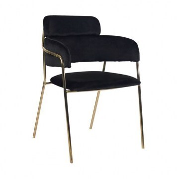 Πολυθρόνα Kelso HM8521.04 Black 55x53x80 εκ.
