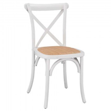 Καρέκλα Owen HM8575.14 48x53x90cm Beech-White