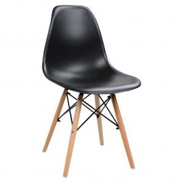 Chair with seat Twist PP HM8460.02 46x50x82cm Black BLACK