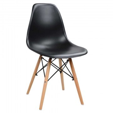 Chair with seat Twist PP HM8460.02 46x50x82cm Black