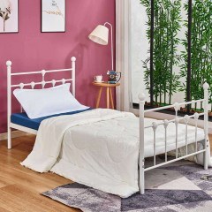 Bed HM574.02 190Χ90cm White