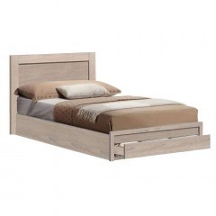 Κρεβάτι Melany Με Συρτάρι HM346.02 90Χ190 cm Sonoma