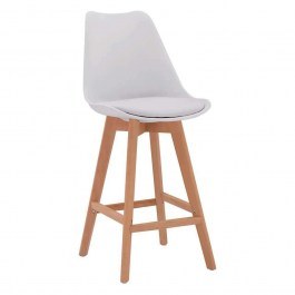 Stool Bar Vegas HM8000.11 48x58x105Υcm White WHITE