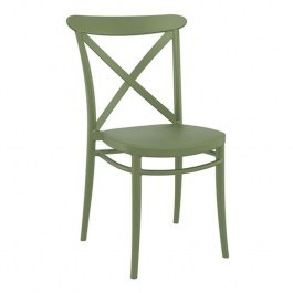 Καρέκλα Cross 20.0591 51Χ51Χ87cm Olive Green Siesta OLIVE