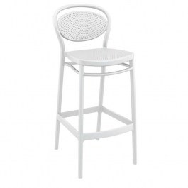Stool Marcel 20.0646 45Χ52Χ106cm White Siesta WHITE