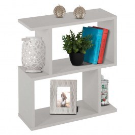 Table Auxiliary Amabella HM8956.13 With Shelves 45x17x52cm White WHITE