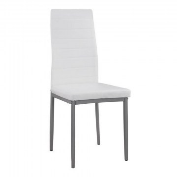 Καρέκλα Lady HM0037.11 (Σετ 4τμχ) 40x48x95cm White
