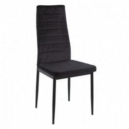Chair Lady HM0037.34 (Set 4pcs) 42x45x97 Black BLACK