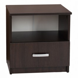 Κομοδίνο HM2431.02 Με Συρτάρι 45X40X48 Wenge WENGE