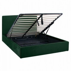 Κρεβάτι Allie HM584.13 170x214x100 Με Αποθηκευτικό Χώρο Για Στρώμα 160Χ200 Pine