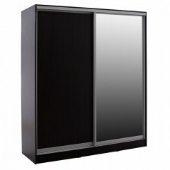 Closet Adler HM2437.02 With Mirror 180X60X210cm Wenge