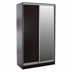 Closet Adler HM2460.02 With Mirror 120x60x220cm Wenge