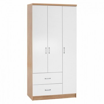 &Nu;&tau;&omicron;&upsilon;&lambda;ά&pi;&alpha; Caesar HM340.06 &Tau;&rho;ί&phi;&upsilon;&lambda;&lambda;&eta; &Mu;&epsilon; 2 &Sigma;&upsilon;&rho;&tau;ά&rho;&iota;&alpha; 89x42,5x181cm Sonama - White