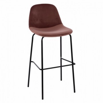 Σκαμπό Bar Vincent HM8579.12 (Σετ 4τμχ) 56,5Χ47Χ106cm Apple