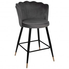 Stool Bar Medium Height Vesna HM8736.01 50x50x90cm Grey GREY