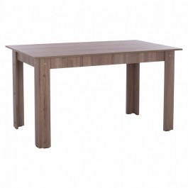 Τραπέζι Κουζίνας Kelvin HM2429.05 140x80x77cm Sonama Oak Truffle TRUFFLE