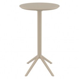 Τραπέζι - Stand Bar Sky 20.0298 60Χ108cm Taupe TAUPE
