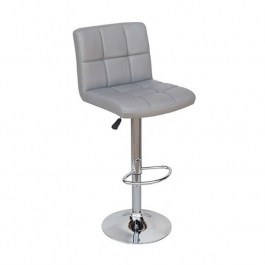 Σκαμπό Bar 40 43.2227.S (Σετ 2τμχ) 43x52x110cm Grey GREY