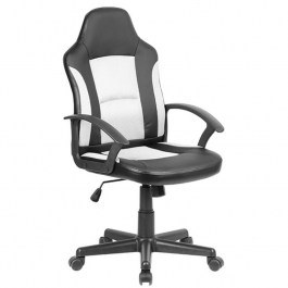 Office Chair A6130 01.0262 56X58X99-108 Black-White BLACK-WHITE