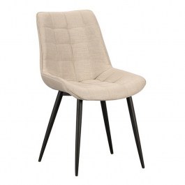 Dining Chair Denis 11.1588.S (Set 4pcs) 56Χ61Χ85cm Beige BEIGE