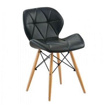 Καρέκλα Τραπεζαρίας Margo 10.0068.S (Σετ 4τμχ) 47X53X72cm Black