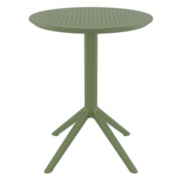 Table Sky 20.0730 60X74cm Πτυσσόμενο Olive Green