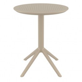 Τραπέζι Sky 20.0729 60X74cm Πτυσσόμενο Taupe TAUPE