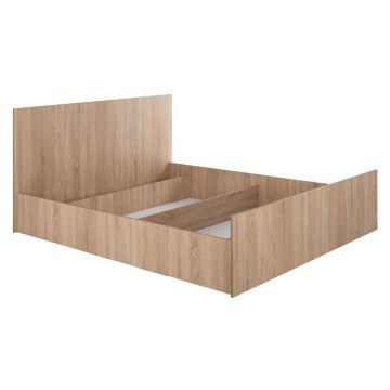 Κρεβάτι Adler HM2432 170x205x95cm Για Στρώμα 160x202cm Sonoma