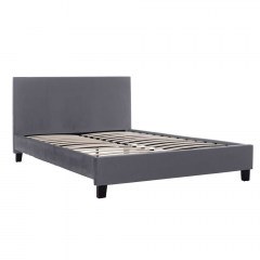 Κρεβάτι Becca HM553.11 160x210x98cm Για Στρώμα 150x200cm Grey