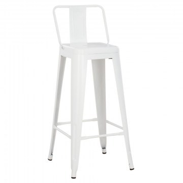 Σκαμπό Melita HM8643.21 43x43x100cm White